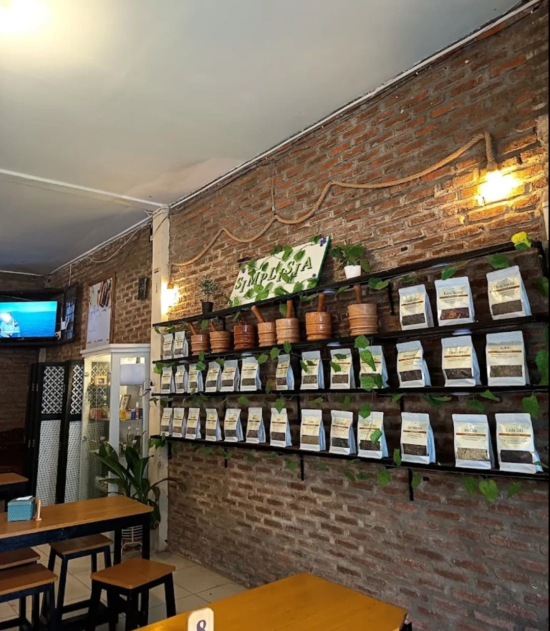 Display Simplisia